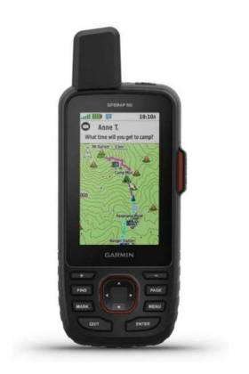 Garmin GPSMAP 66i in white background,
hiking gps Garmin GPSMAP 66i